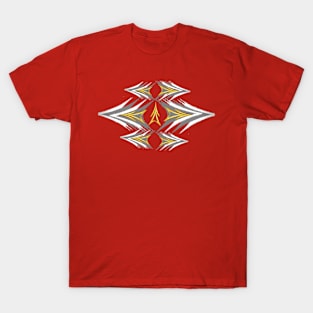 Shapes beautyful art design. T-Shirt